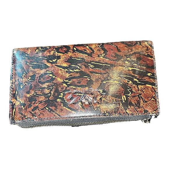 Patricia Nash Benvenuto Leather Tote w/ Marene Floret Leather Twist Lock Wallet - Picture 9 of 12